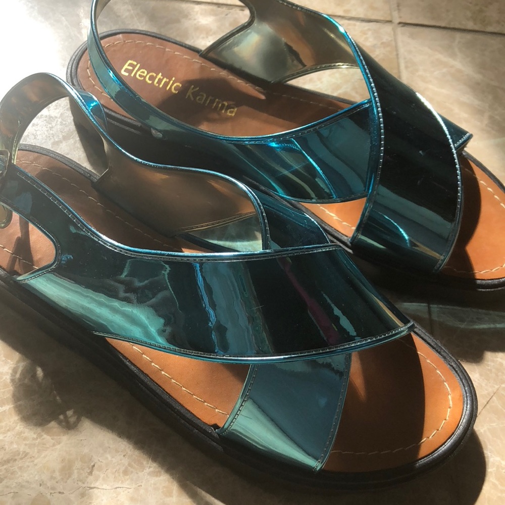 Electric Blue Sandal’s